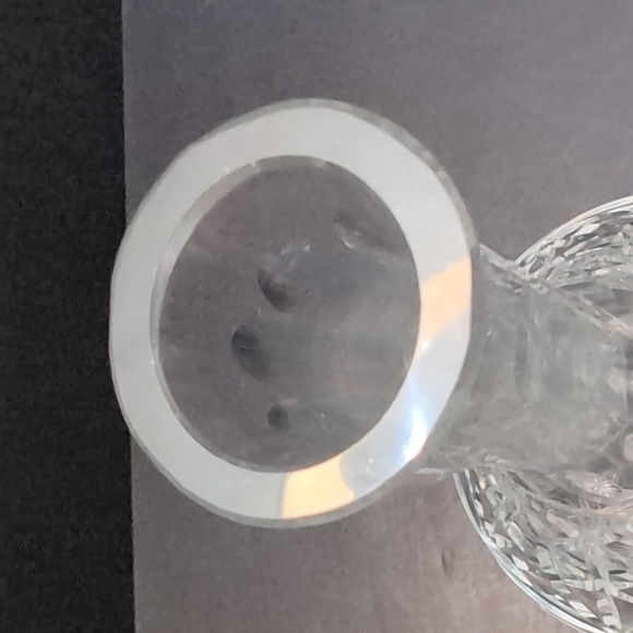 VGT, Heavy Cut Pinwheel Crystal Decanter/Stopper. - Picture 7 of 11